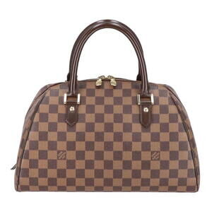 Louis Vuitton Rivera Damier Ebene Shoulder Bag Brown